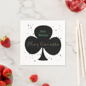 Serviette En Papier Canasta Napkins (En situation)