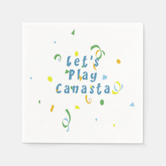 Serviette En Papier Canasta Napkins