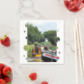 SERVIETTE EN PAPIER CANAUX (En situation)