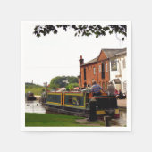 SERVIETTE EN PAPIER CANAUX (Devant)