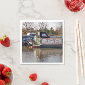 SERVIETTE EN PAPIER CANAUX (En situation)