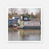 SERVIETTE EN PAPIER CANAUX (Devant)