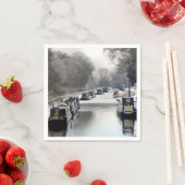 SERVIETTE EN PAPIER CANAUX (En situation)