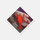 Serviette En Papier Cancer le crabe signe zodiaque fête d'anniversaire (Coin)