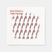 Serviette En Papier Candies Christmas Time Paper Naples (Devant)