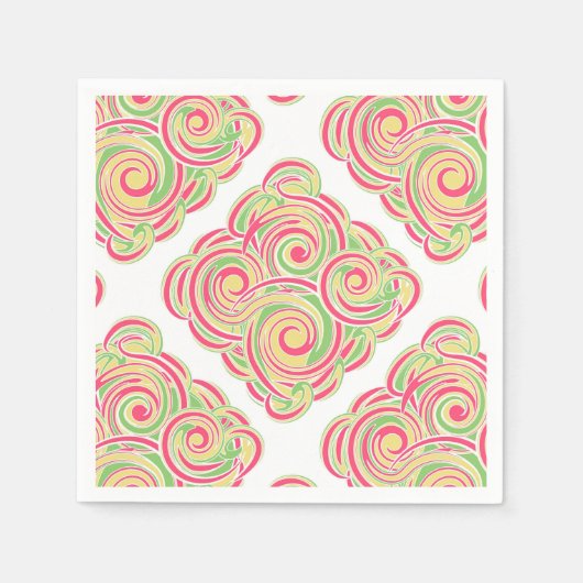 Serviette En Papier Candy d'été (Devant)