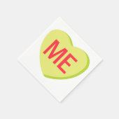 Serviette En Papier Candy Heart - MOI (Coin)