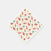Serviette En Papier Candy Wonderland (Coin)
