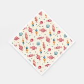 Serviette En Papier Candy Wonderland (Coin)