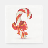 Serviette En Papier Candycane Papier serviettes (Devant)