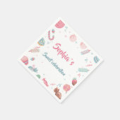 Serviette En Papier Candykand serviettes Douceur Pastel Couleurs (Coin)