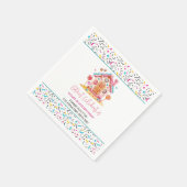 Serviette En Papier Candyland Sweet Celebration Anniversaire de enfant (Coin)