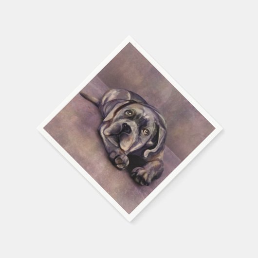 Serviette En Papier Cane Corso - Chiot Mastiff italien (Coin)