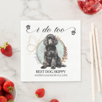 Caniche standard Moi aussi chien Photo mariage