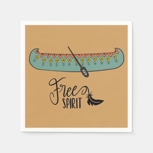 Serviette En Papier Canot Spirit Libre (Devant)