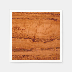 Serviette En Papier Canyon en cuivre Granite, or ambre montagnes de Se