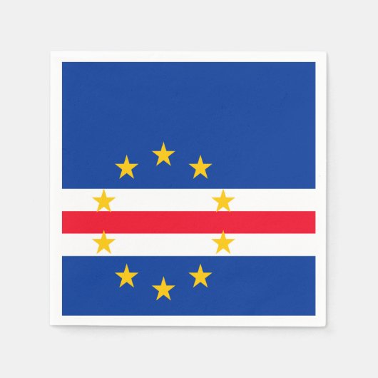 Serviette En Papier Cap-Vert (Devant)