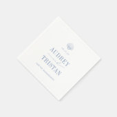 Serviette En Papier CAPE COD Mariage côtier (Coin)