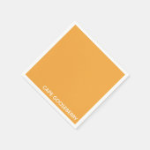 Serviette En Papier Cape Gooseberry yellow color name (Coin)