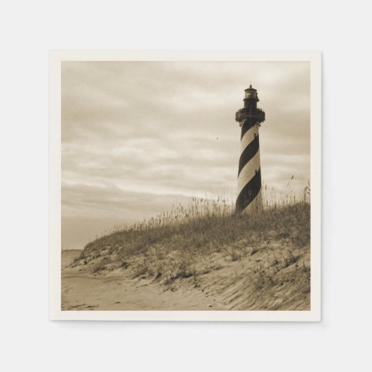 Serviette En Papier Cape Hatteras Lighthouse (Devant)