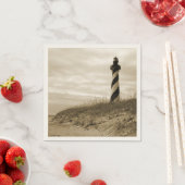 Serviette En Papier Cape Hatteras Lighthouse (En situation)