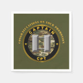 Serviette En Papier Capitaine CPT (Devant)