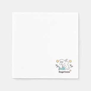 Serviette En Papier Capricorn Bunny Motif : Contes Mermazing