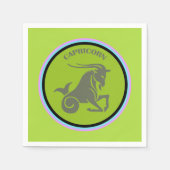 Serviette En Papier Capricorne Papier Napkin (Devant)