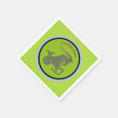 Serviette En Papier Capricorne Papier Napkin (Coin)