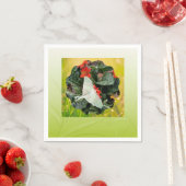 Serviette En Papier Captivant serviettes Luna Moth (En situation)