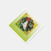 Serviette En Papier Captivant serviettes Luna Moth (Coin)