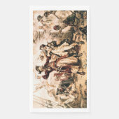 Serviette En Papier Capture, Barbe noire pirate, Revenge de la reine A (Devant)