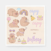 Serviette En Papier Capy capy anniversaire (Devant)