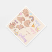 Serviette En Papier Capy capy anniversaire (Coin)