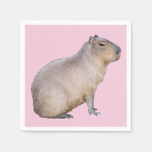 Serviette En Papier Capybara