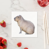 Serviette En Papier Capybara (En situation)