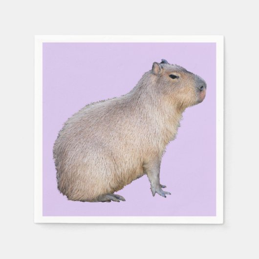 Serviette En Papier Capybara (Devant)