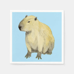 Serviette En Papier Capybara