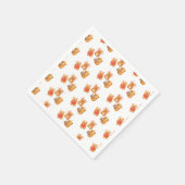 Serviette En Papier Capybara mignon aquarelle (Coin)