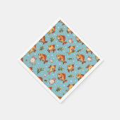 Serviette En Papier caractère du poisson (Coin)