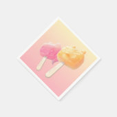 Serviette En Papier Caractère Popsicles (Coin)