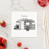 Serviette En Papier Caravane Camper Traveller Thunder_Cove (En situation)
