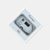 Serviette En Papier Caravane en teardrop simplifiée roulette gypsy (Coin)