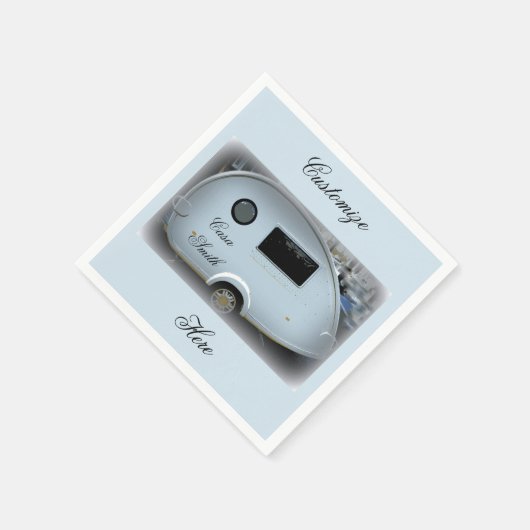 Serviette En Papier Caravane en teardrop simplifiée roulette gypsy (Coin)