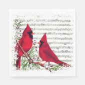 Serviette En Papier Cardinal (Devant)