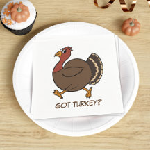 Caricature Thanksgiving Turquie Papier Naples