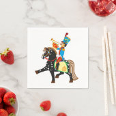 Serviette En Papier caricaturiste (En situation)