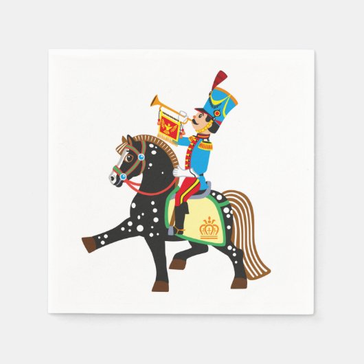 Serviette En Papier caricaturiste (Devant)