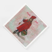 Serviette En Papier Carl Larsson God Jul (Coin)