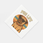 Serviette En Papier Carlin (Coin)